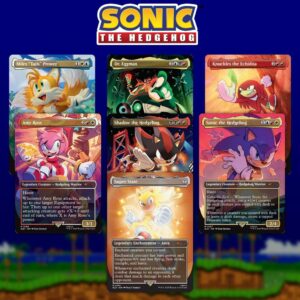 Magic The Gathering - Secret Lair x Sonic: Friends & Foes