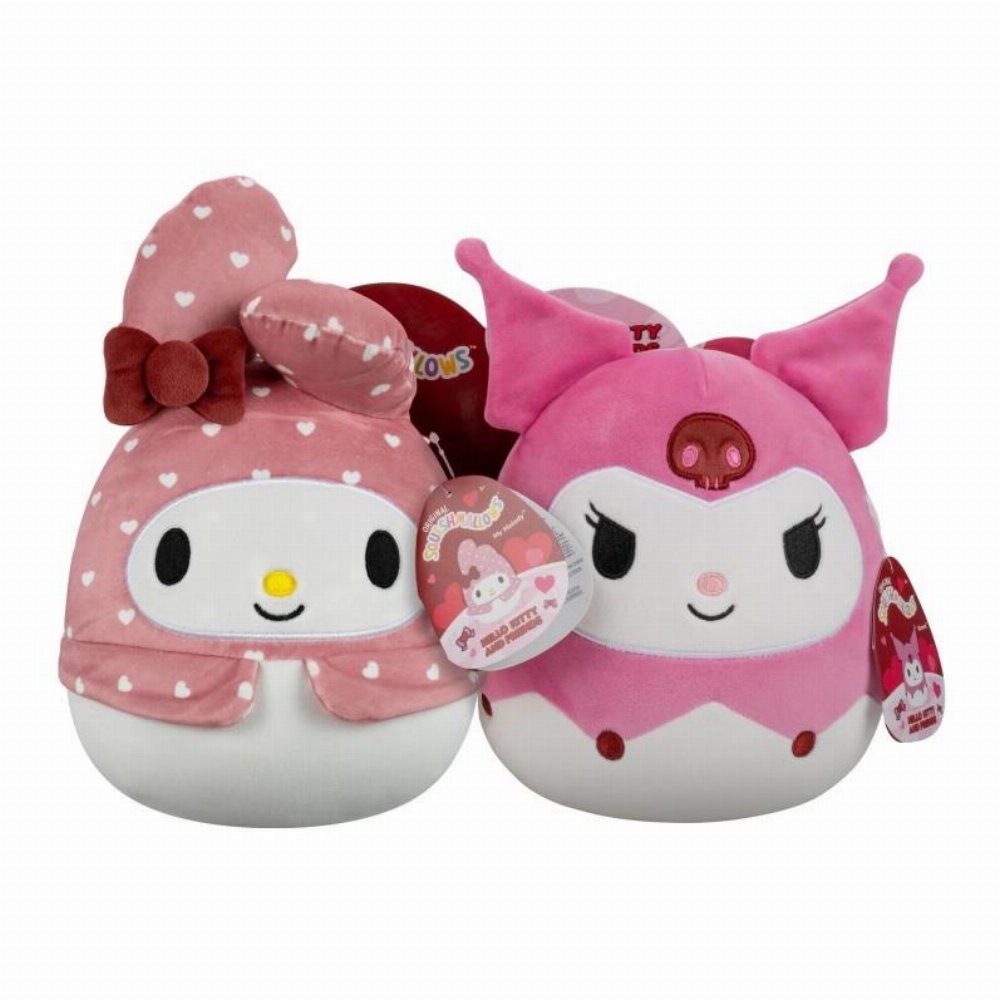 Plush Toy Squishmallows - Sanrio: Hello Kitty and Friends - Kuromi & My Melody (20cm)