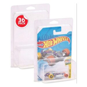 Evoretro - Protector Hot Wheels Long Card Mainline (36-pack)