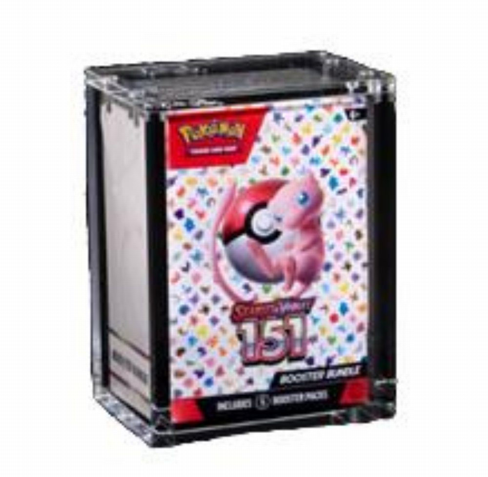 The Acrylic Box - Acrylic Case For Pokemon Booster Bundle