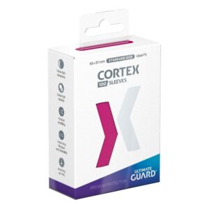 Ultimate Guard Cortex Card Sleeves Standard Size 100ct - Pink