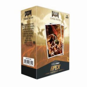 Ultra Pro APEX Card Sleeves Standard Size 105ct - Doom The Dark Ages: Onslaught