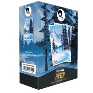 Ultra Pro APEX Card Sleeves Standard Size 105ct - Bob Ross: Winter Paradise