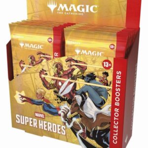 Magic the Gathering Collector Booster Box (12 boosters) - Marvel Super Heroes