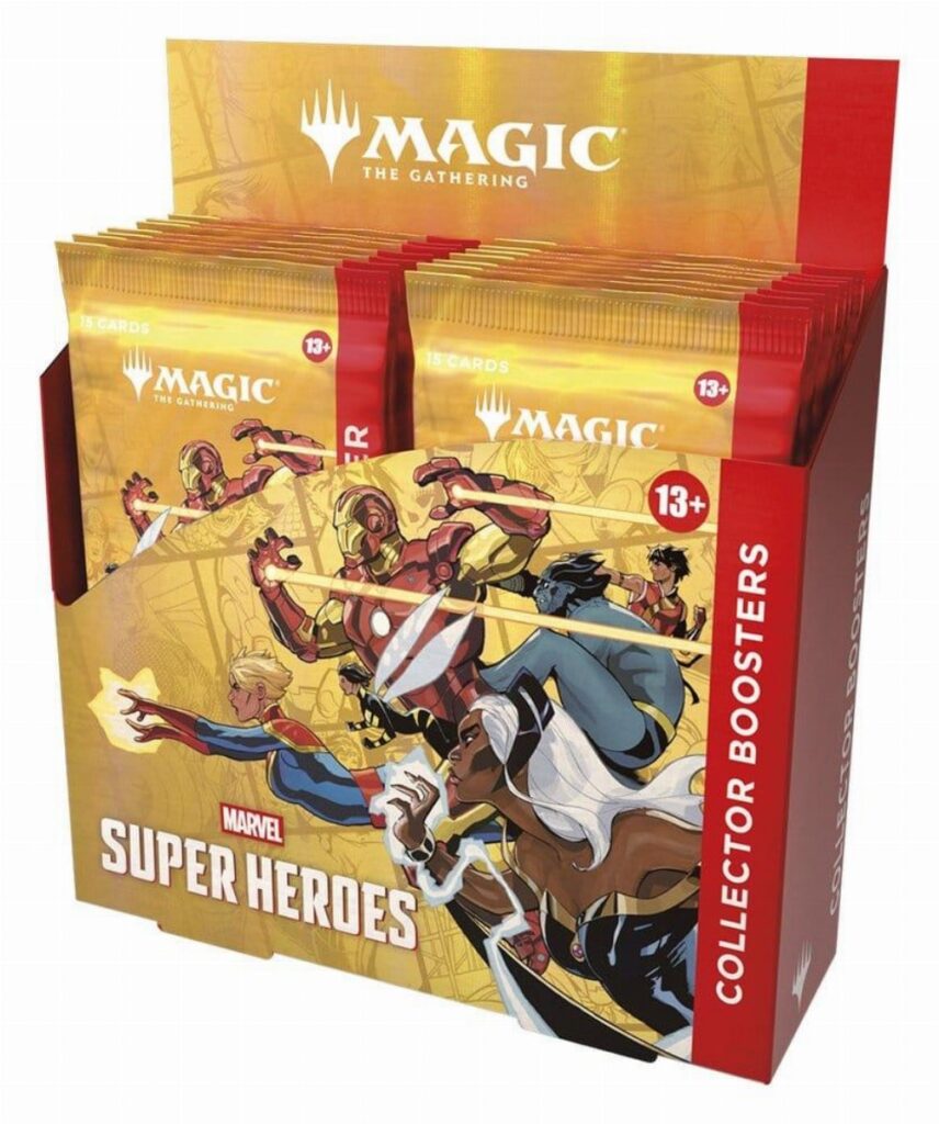 Magic the Gathering Collector Booster Box (12 boosters) - Marvel Super Heroes