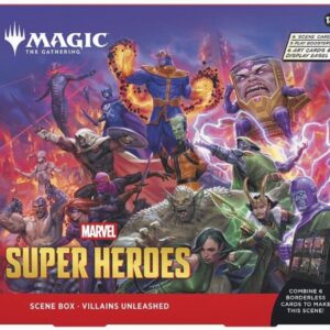 Magic the Gathering Scene Box - Marvel Super Heroes: Villains Unleashed