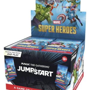 Magic the Gathering Jumpstart Booster Box (24 boosters) - Marvel Super Heroes
