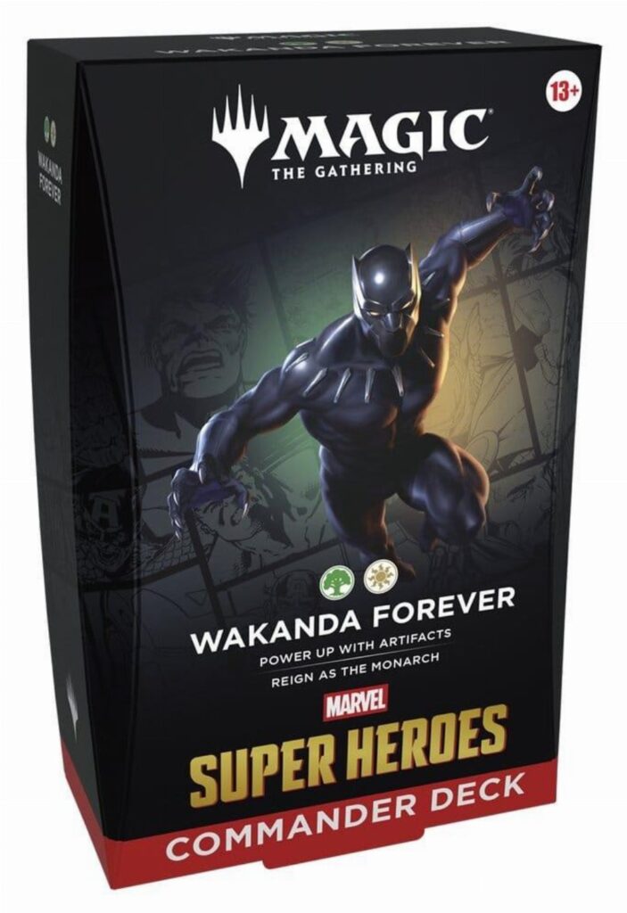 Magic the Gathering: Marvel Super Heroes - Wakanda Forever Commander Deck
