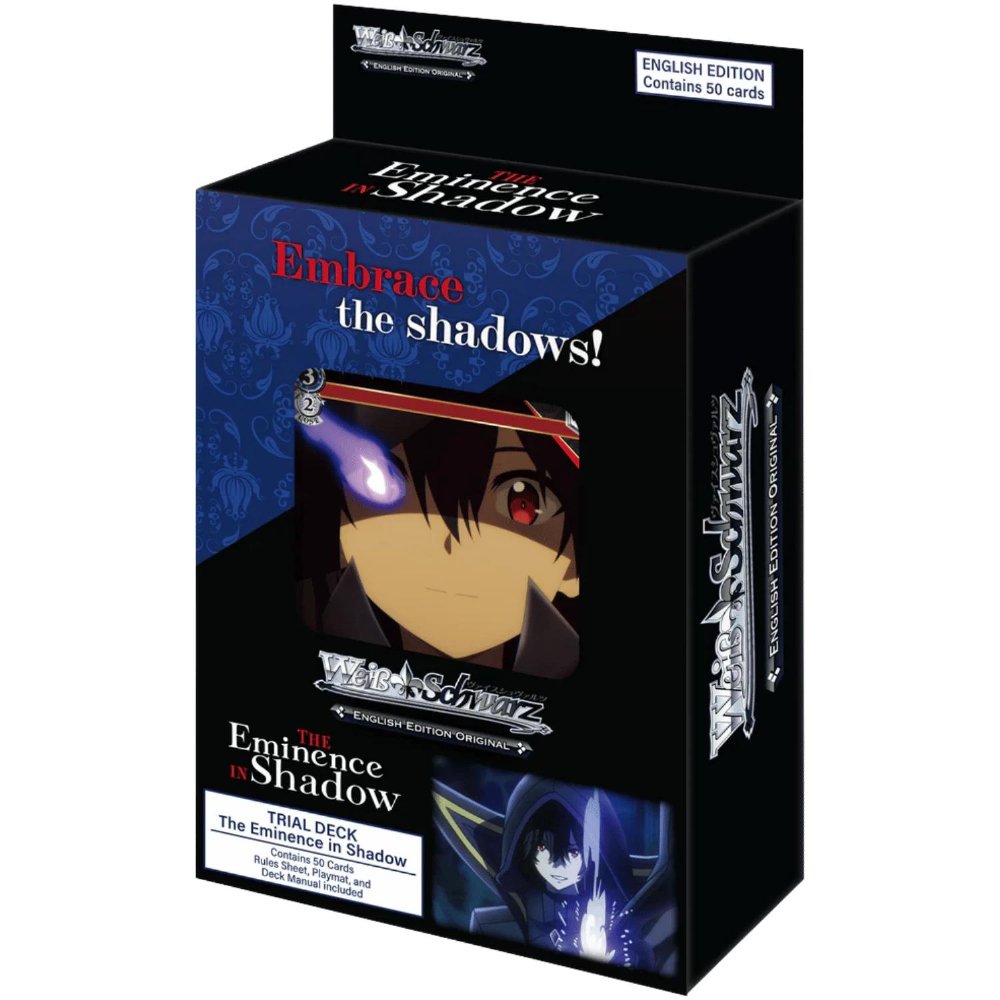 Weiss / Schwarz - The Eminence in Shadow Trial Deck