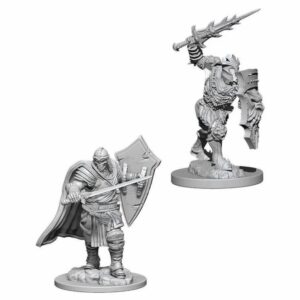 D&D Nolzur's Marvelous Miniatures - Death Knight & Helmed Horror