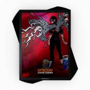 Riftbound: League of Legends TCG Card Sleeves Standard Size - Unleashed: Vi, Piltover Enforcer