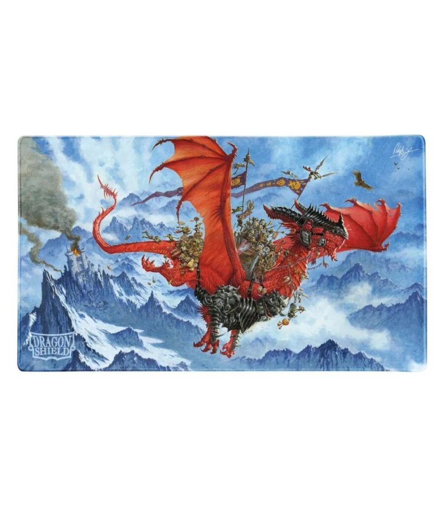 Dragon Shield Playmat & Tube - The Raid