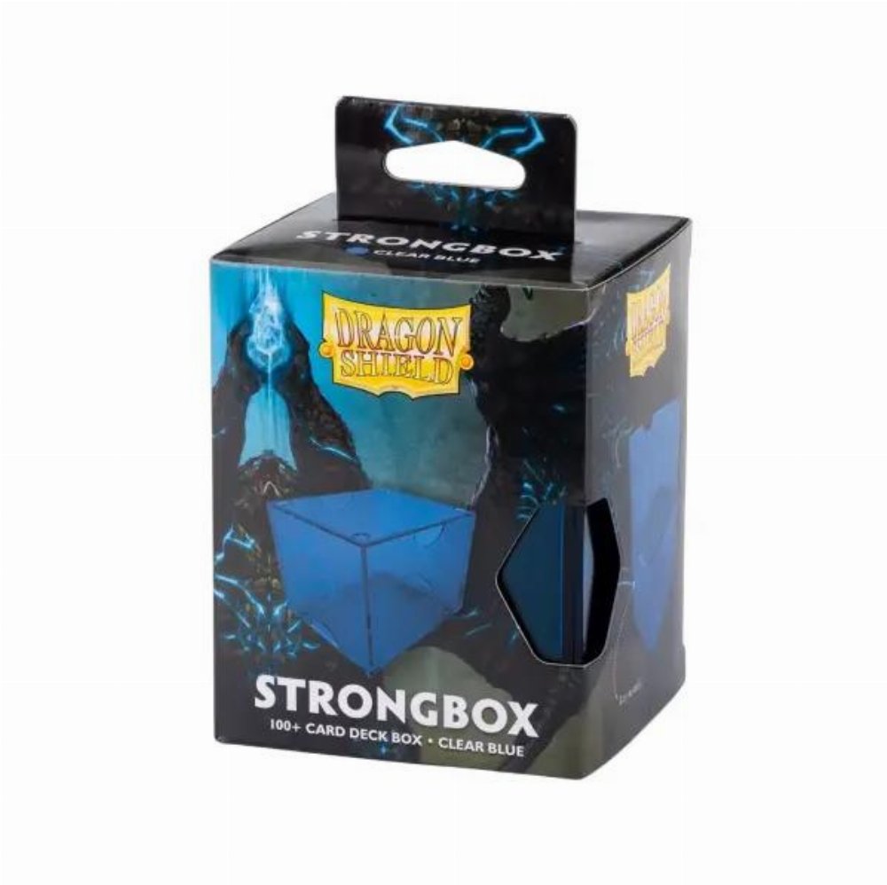Dragon Shield Strongbox Deck Box - Clear Blue