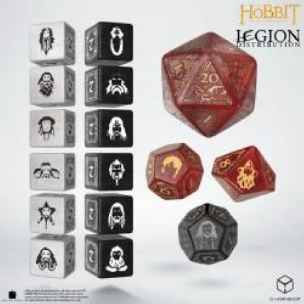 Σετ Ζάρια - The Hobbit TCG Dice Set - Ember Hearth
