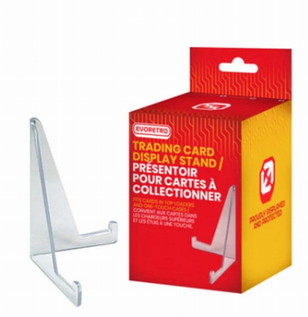 Evoretro - Clear Durable Card Display Stand 35-260PT (5-Pack)