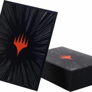 Gamegenic Premium Card Sleeves Standard Size - Marvel Super Heroes: Comic Burst Black