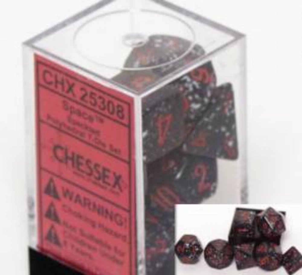 Σετ Ζάρια - 7 Dice Set Speckled Polyhedral Space