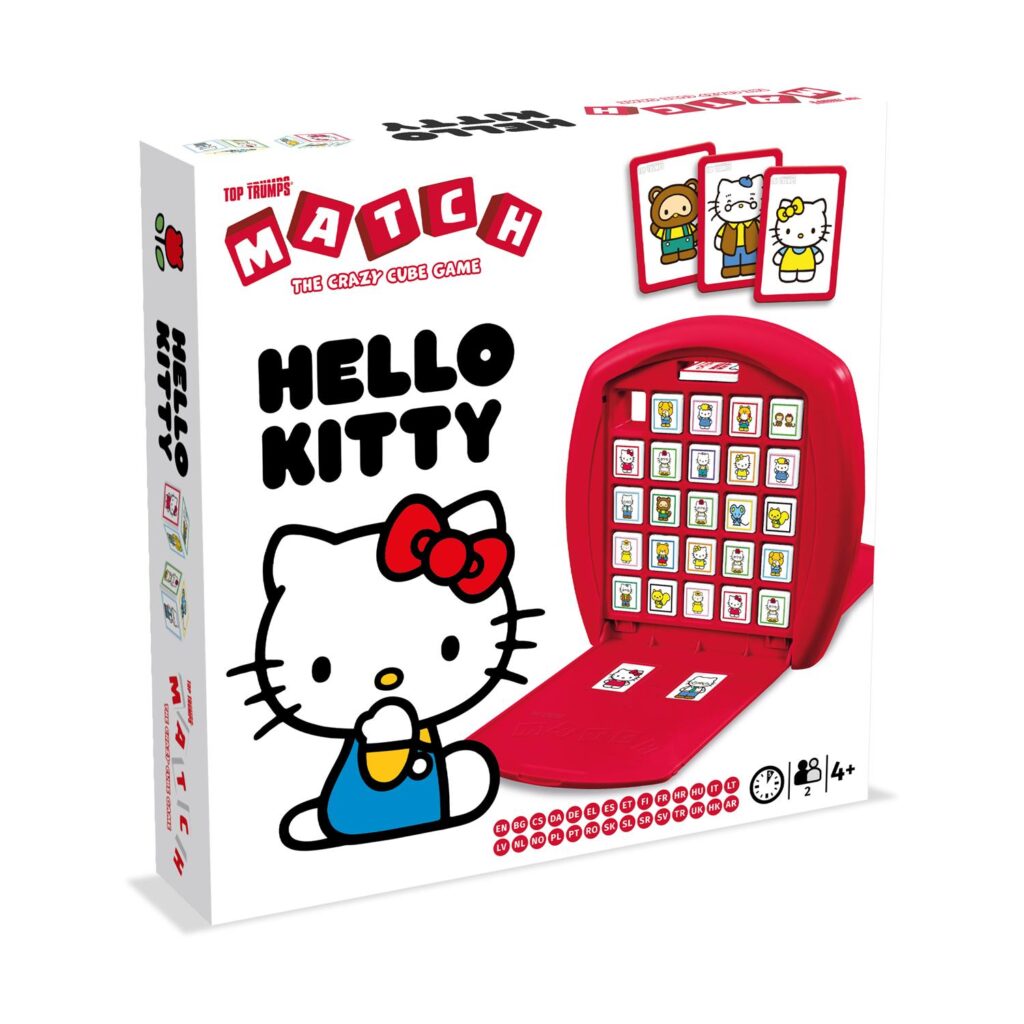 Winning Moves Top Trumps Match: Hello Kitty Τhe Crazy Cube Game