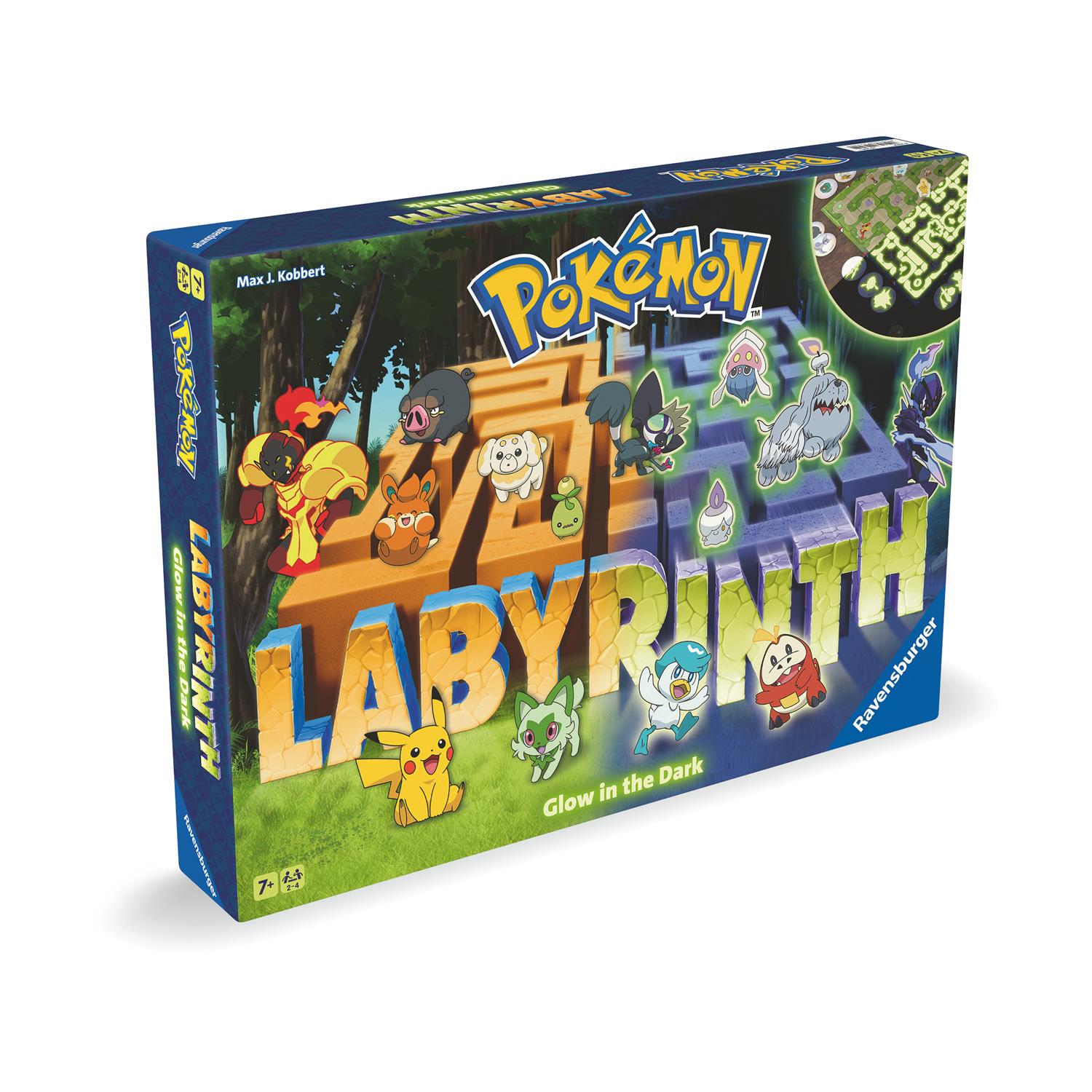 Ravensburger Board Game: Labyrinth - Pokemon Glow in the Dark - Image 2
