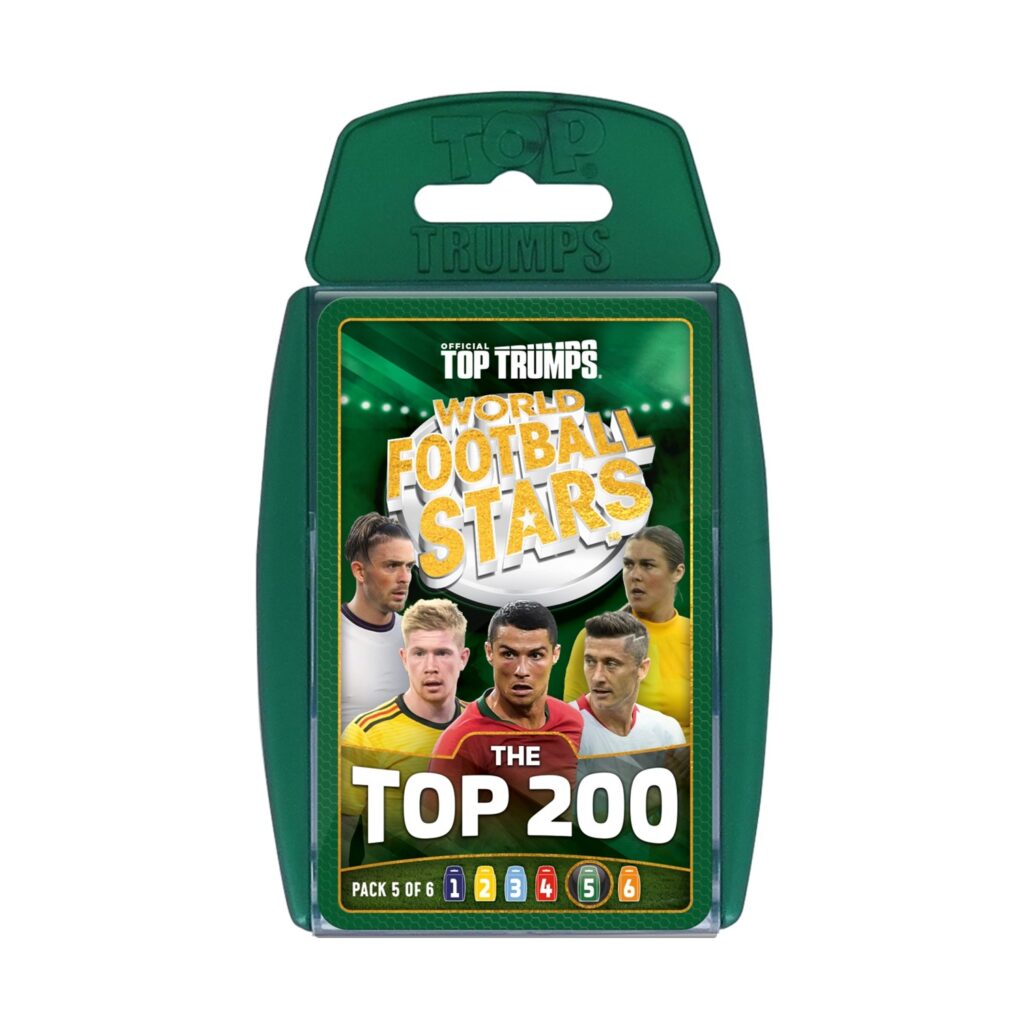 Winning Moves: Top Trumps - World Football Stars 2024 The Top 200 Pack 5